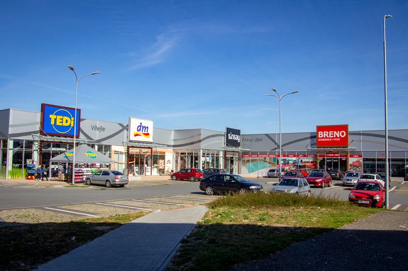 Retail park Zábřeh